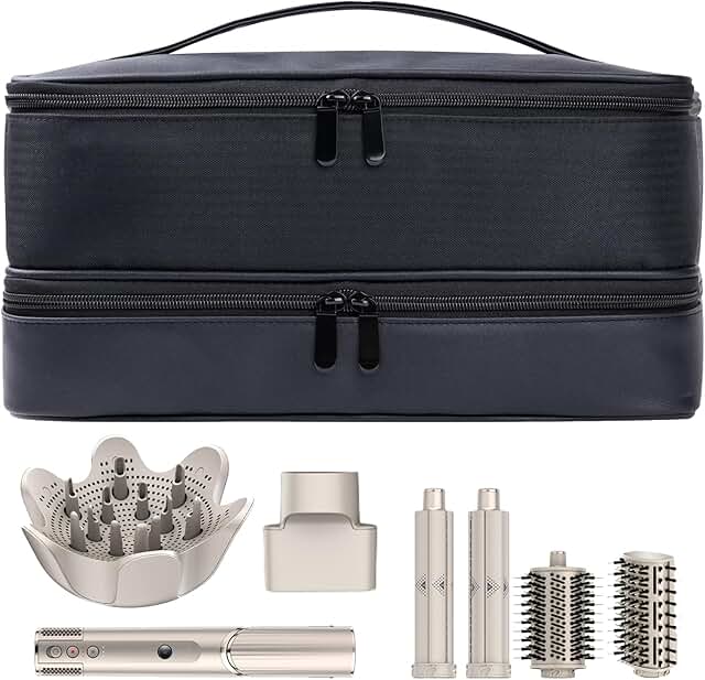 Travel Hair Dryer and Accessory Storage Bag