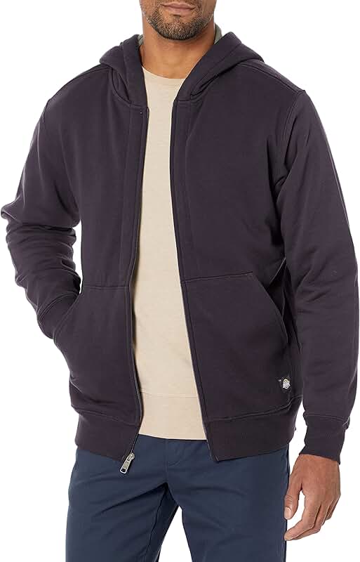 Men's Full Zip Thermal Fleece Hoodie