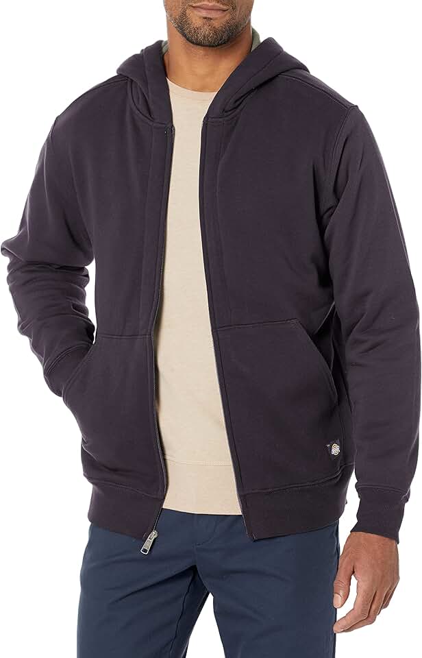 Men's Full Zip Thermal Fleece Hoodie