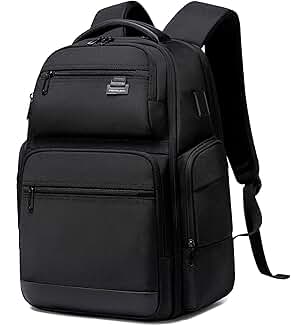 Large Capacity Water-Resistant Business Backpack for Men