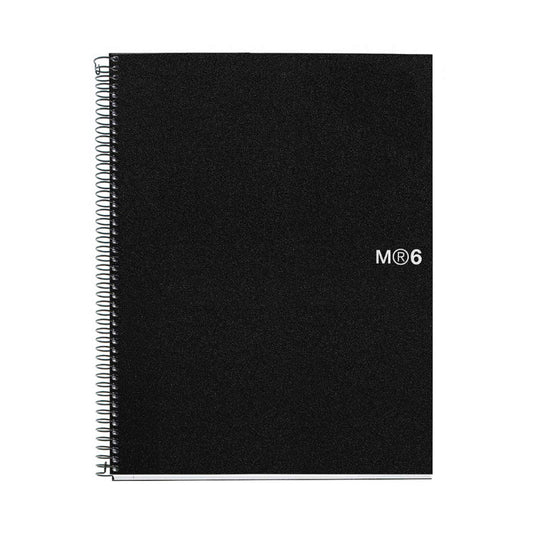 8.5 x11 Wirebound Notebook, 6-Subject, College Ruled