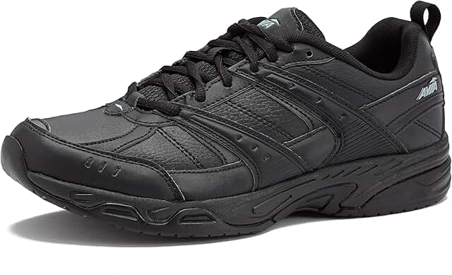 Men's Non-Slip Shoes for Work, Black or White