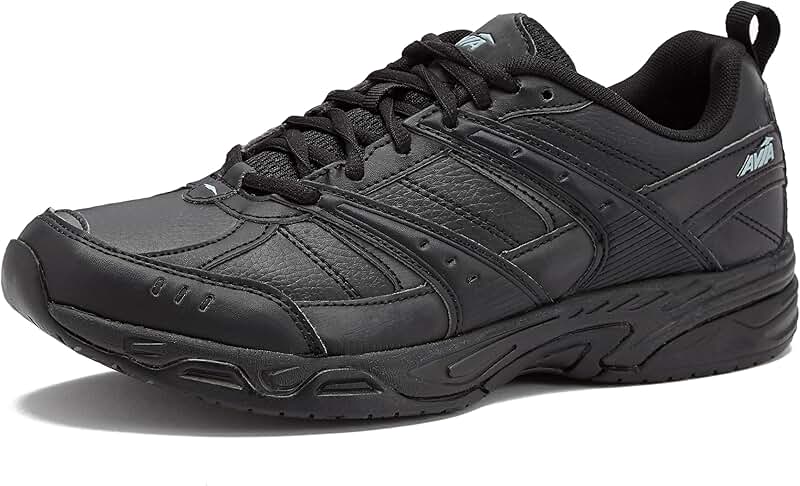 Men's Non-Slip Shoes for Work, Black or White