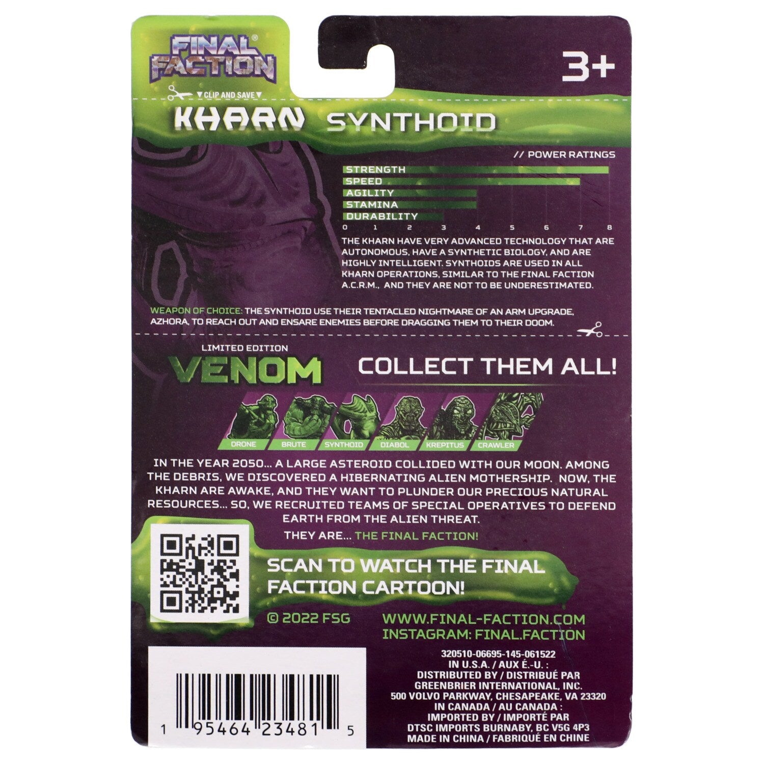 Final Faction Kharn Action Figures (Pack of 24)