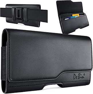 iPhone Belt Holster with Card Slot and Clip
