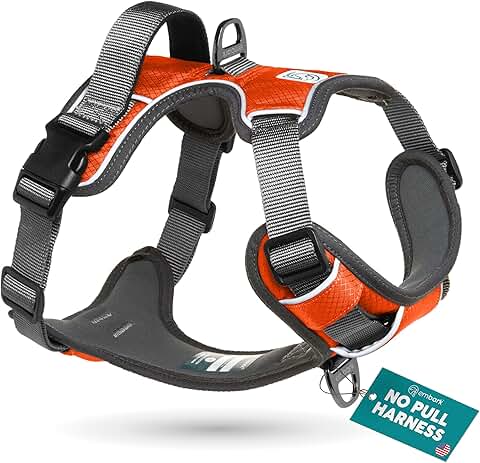 Reflective No-Pull Dog Harness for Medium Dogs