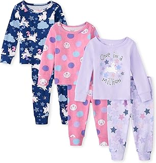 Baby Girl Long Sleeve Top and Pants Pajama Set