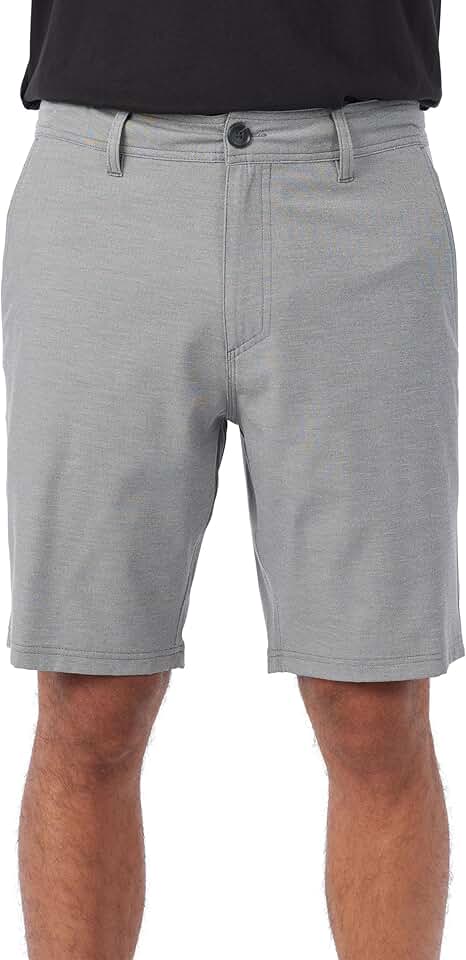 Men's 19 Inch Light Check Hybrid Shorts with Quick Dry Fabric
