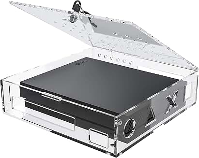 Acrylic Lock Box for Xbox Game Console
