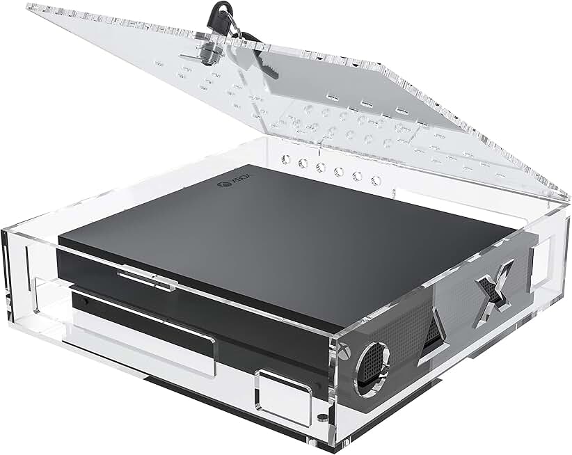 Acrylic Lock Box for Xbox Game Console
