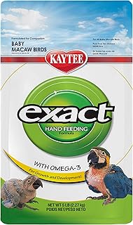 Hand Feeding Baby Bird Food for Parrots and Macaws