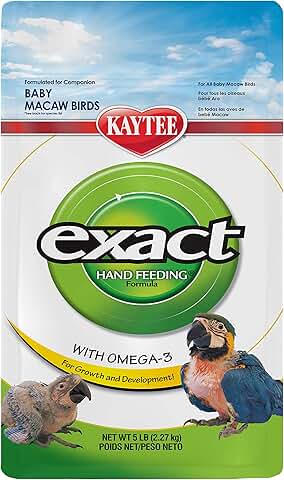 Hand Feeding Baby Bird Food for Parrots and Macaws