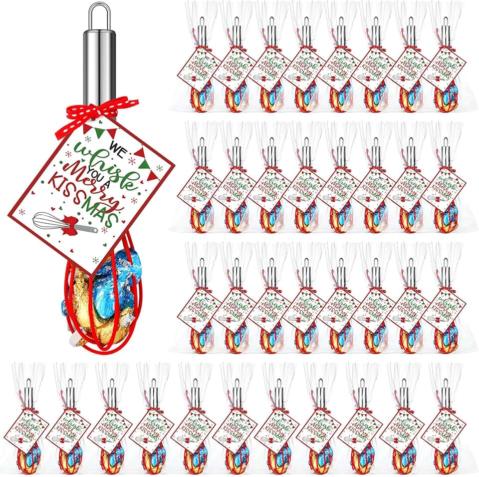 36-Piece Christmas Baking Gift Set with Whisks and Accessories