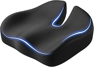 Extra Large Memory Foam Seat Cushion for Pressure and Pain Relief