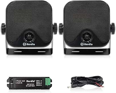 Heavy Duty Waterproof Marine Bluetooth Speakers