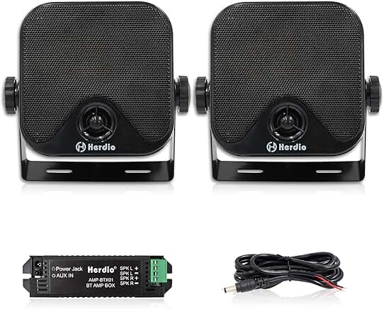 Heavy Duty Waterproof Marine Bluetooth Speakers