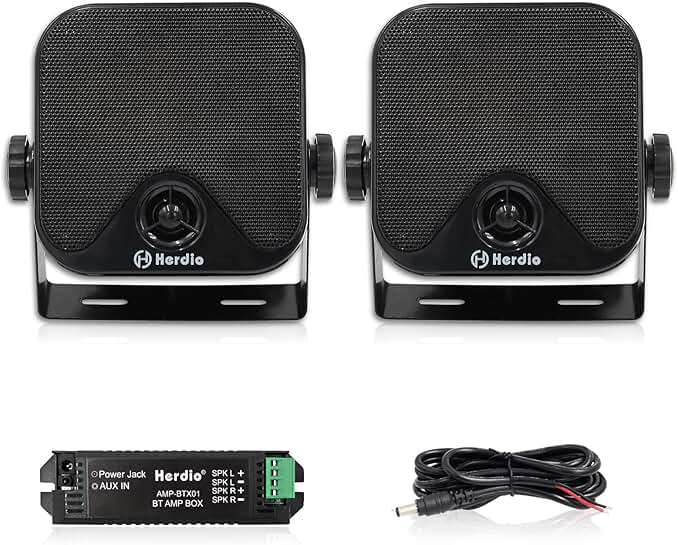 Heavy Duty Waterproof Marine Bluetooth Speakers