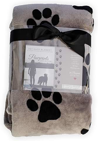 Pet Memorial Blanket with Heartfelt Sentiment