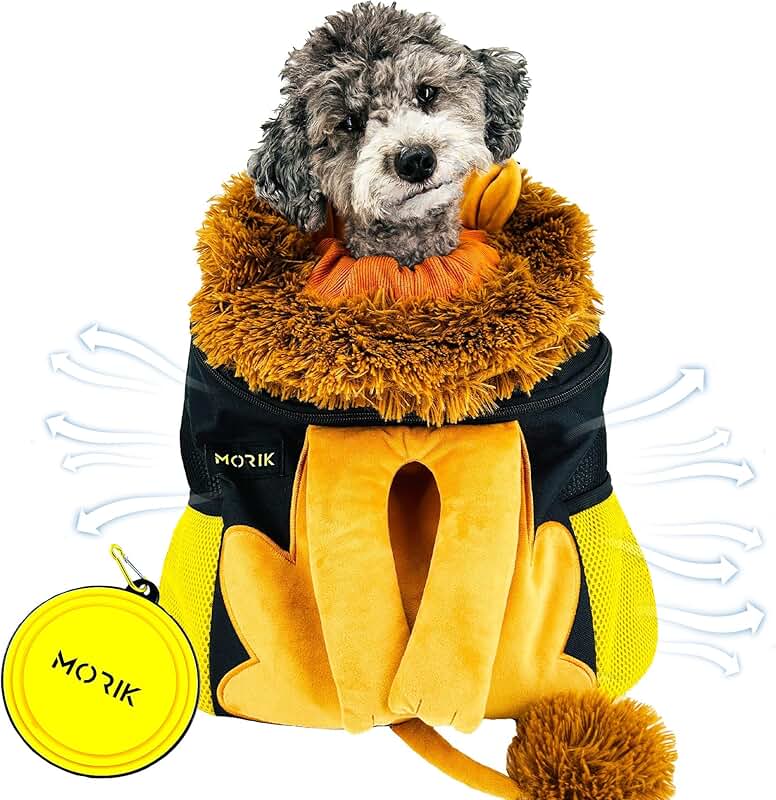Lion's Den Pet Backpack Carrier for Small Dogs and Cats