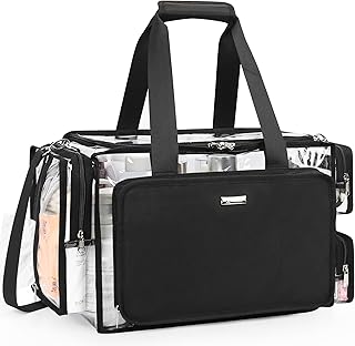 Large Clear Makeup and Travel Organizer Bag