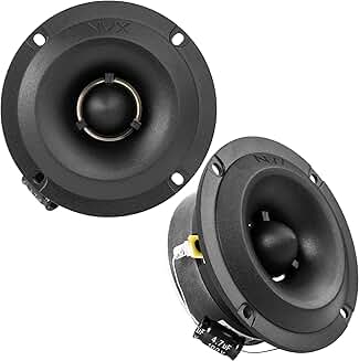 3.5" Aluminum Bullet Tweeters, 240W Peak, 120W RMS