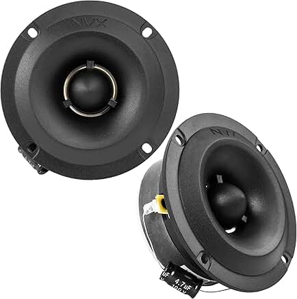 3.5" Aluminum Bullet Tweeters, 240W Peak, 120W RMS