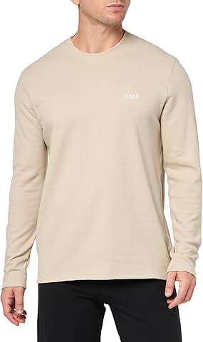 Men's Ivy Green Waffle Long Sleeve Shirt