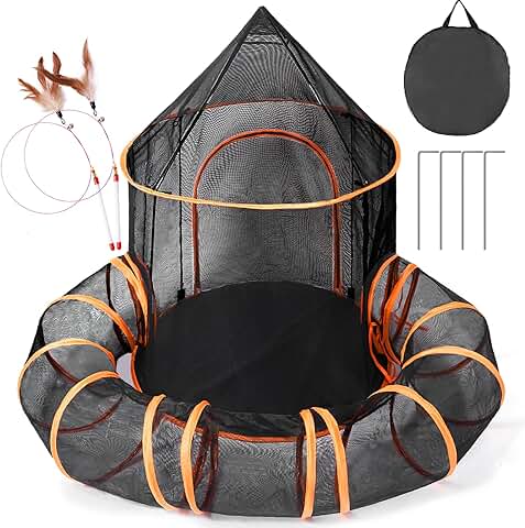 Large Outdoor Cat and Small Animal Play Tent