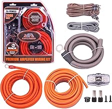 Premium Car Amplifier Installation Kit with Copper Wire