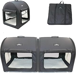 Portable 2-in-1 Dog and Cat Travel Crate