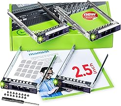 4-Pack 2.5" Hard Drive Caddies for Servers