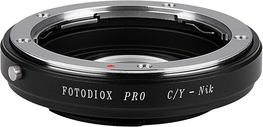 Contax/Yashica to Nikon F Lens Adapter