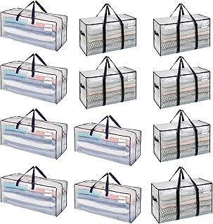12 Moving Bags with Handles and Straps