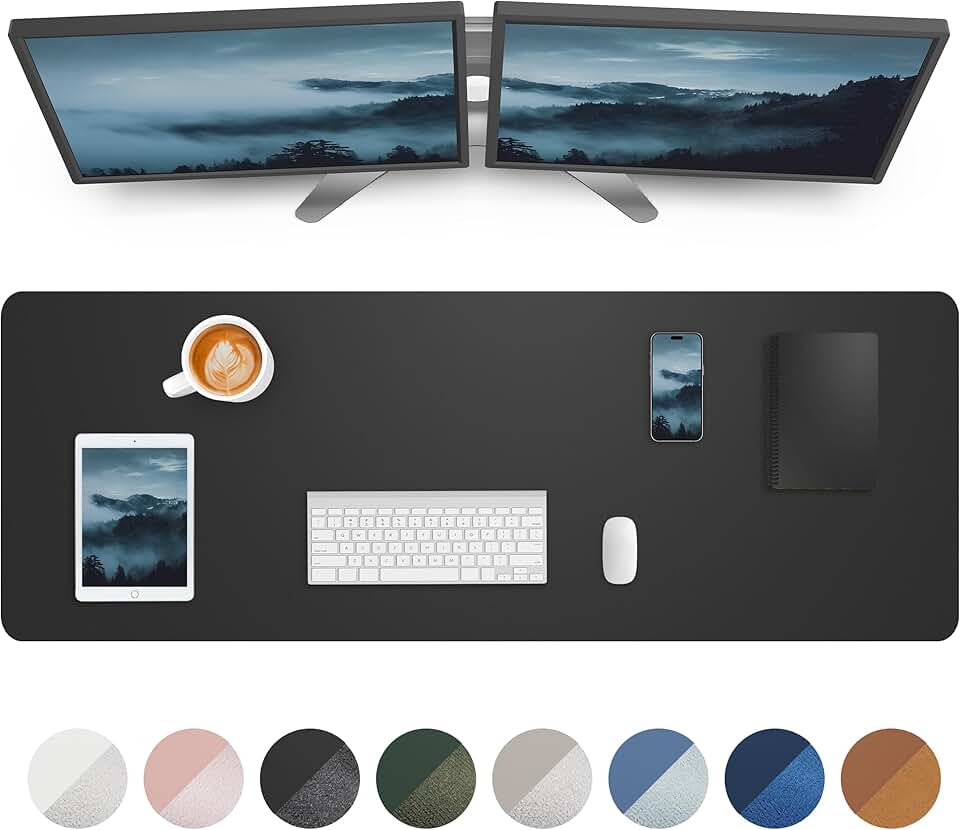 Large Waterproof Office Desk Mat, 48" x 17"