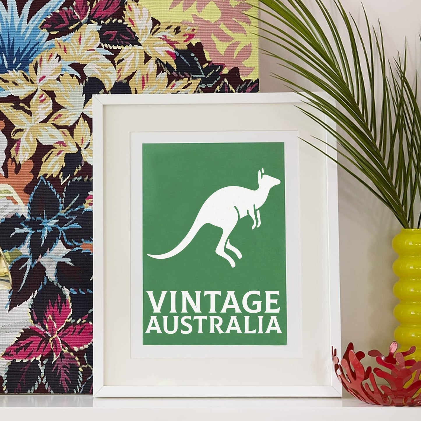 Kangaroo Wildlife Art Set 7 Pieces 11.8"