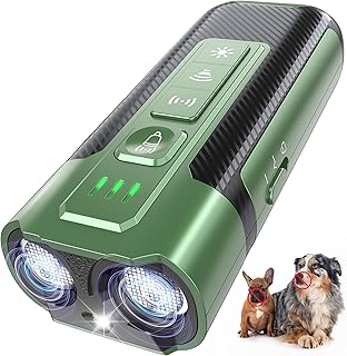 Ultrasonic Dog Bark Deterrent with 50ft Range