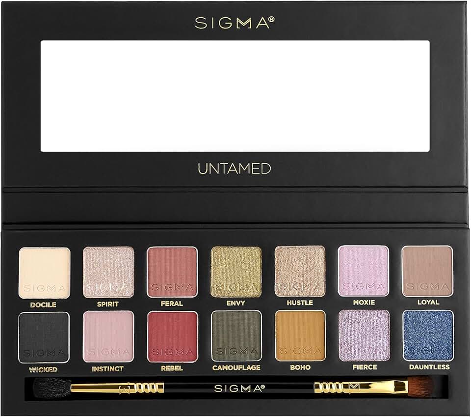 Untamed Eyeshadow Palette with 14 Bold Shades