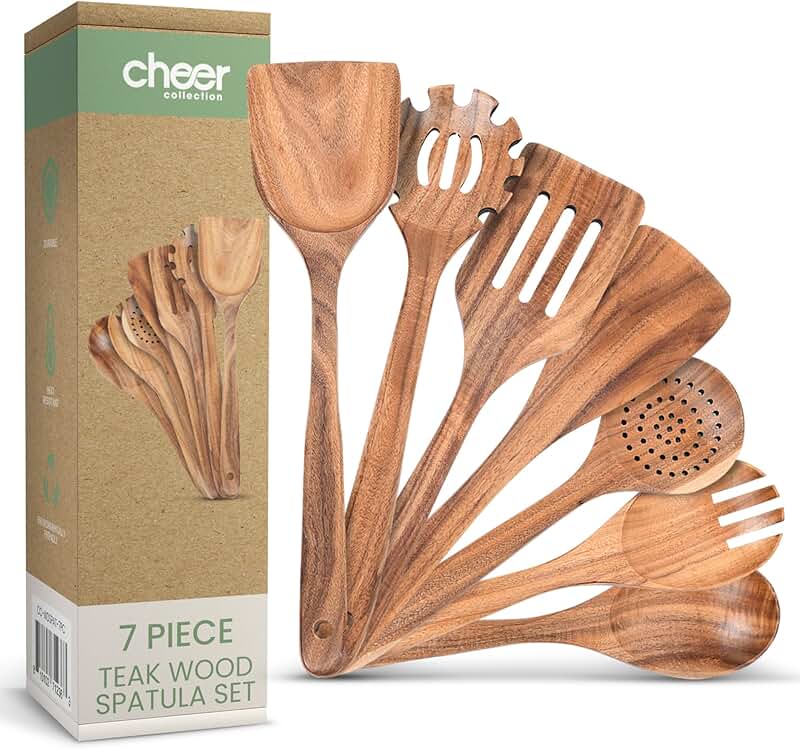 3-Piece Large Kitchen Utensil Set with Whisk Tongs Spoon
