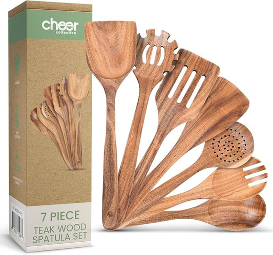 3-Piece Large Kitchen Utensil Set with Whisk Tongs Spoon