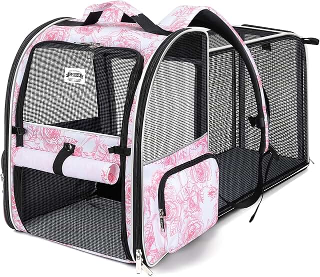 Large Cat and Small Dog Backpack Carrier for Travel