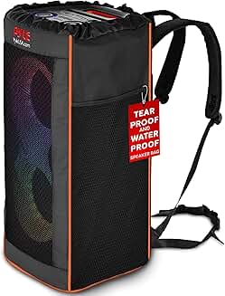 Waterproof Portable Speaker Bag with Adjustable Straps