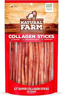 Odor-Free Collagen Dog Chews, 12-Pack