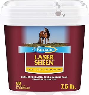 Laser Sheen Skin & Coat Supplement for Horses