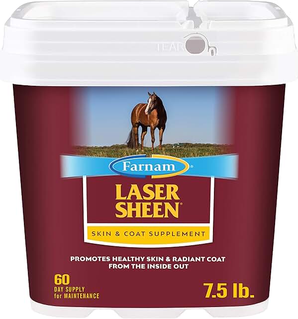 Laser Sheen Skin & Coat Supplement for Horses