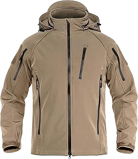 Men's Water-Resistant Windproof Tactical Winter Jacket