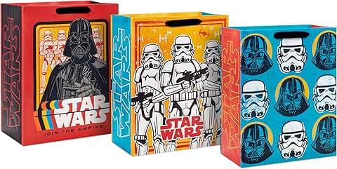 Large Star Wars Gift Bags for Birthdays and Holidays