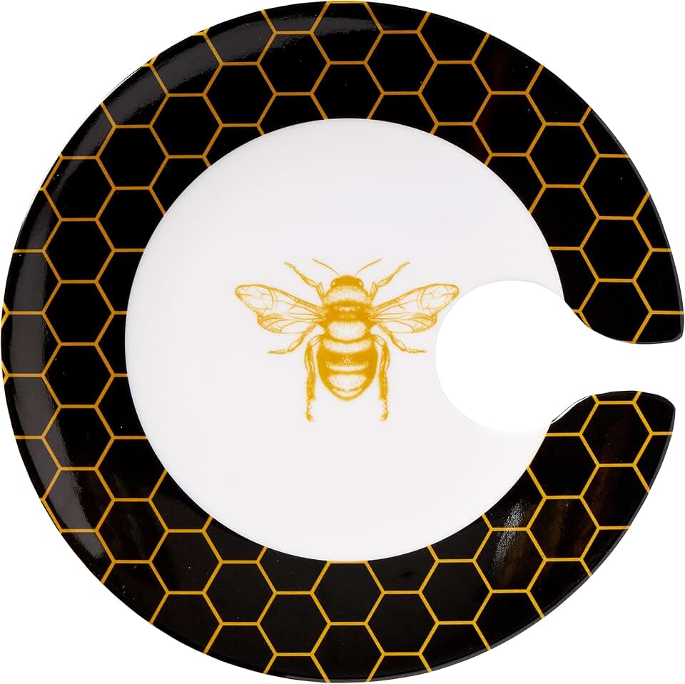 Honeycomb Hive Mingling Plate Set, 49 Pieces