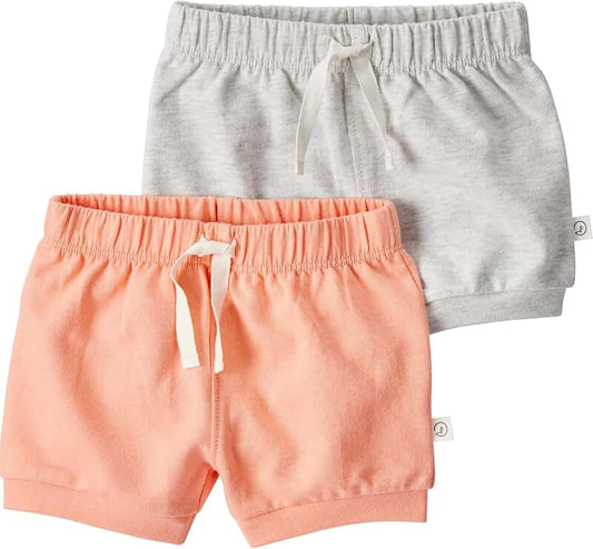 Organic Cotton Baby Shorts Pack