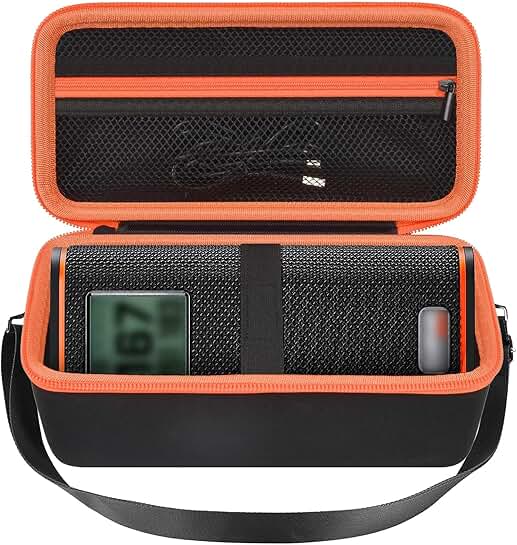 Golf GPS and speaker carrying case