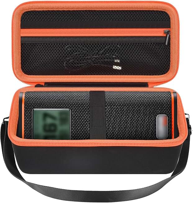 Golf GPS and speaker carrying case